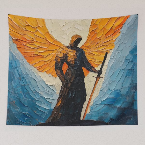 Item preview, Archangel | Post-impressionist painting style designed and sold by ComicsFactory.