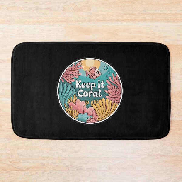Item preview, Keep It Coral - Save Coral Reef, Sea Protection designed and sold by MrERNST.
