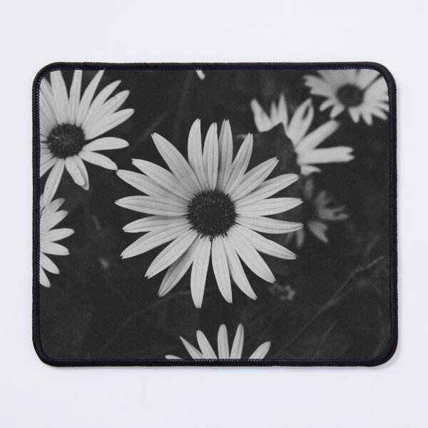 Item preview, Black and white flowers designed and sold by VolcanoMist.