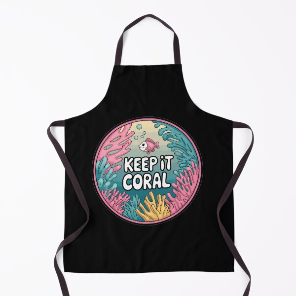 Item preview, Keep It Coral - Save Coral Reef, Sea Protection designed and sold by MrERNST.