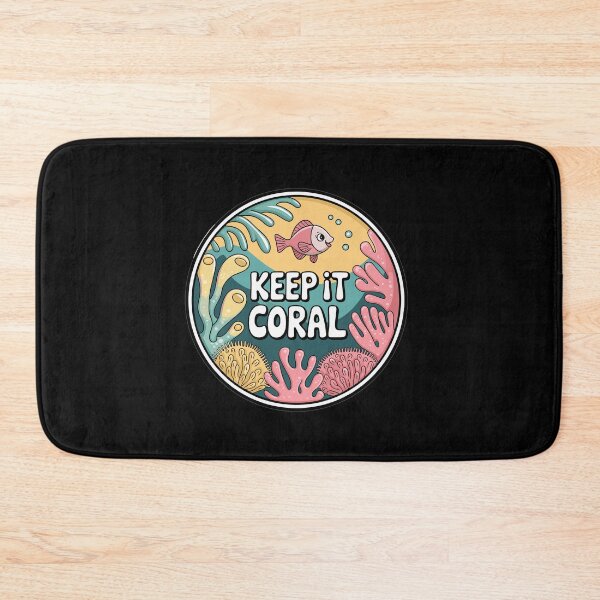 Item preview, Keep It Coral - Save Coral Reef, Sea Protection designed and sold by MrERNST.