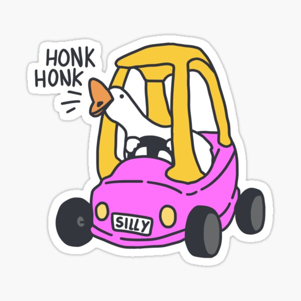 Artikel-Vorschau von Silly Goose Auto Rosa, designt und verkauft von Chanaika4.