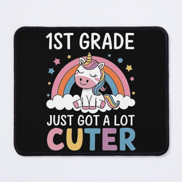 Item preview, First Grade Unicorn - Back to School Cute Unicorn Design - Rainbow 1st Grade Art designed and sold by love3617.