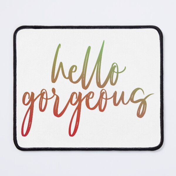 Item preview, Hello Gorgeous designed and sold by Spike The Punch Design Co..