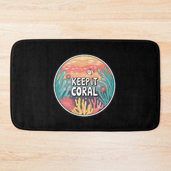 Item preview, Keep It Coral - Save Coral Reef, Sea Protection designed and sold by MrERNST.