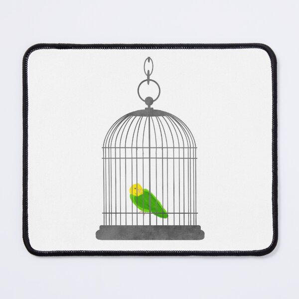 Item preview, Caged Parakeet designed and sold by GloomGlitter.