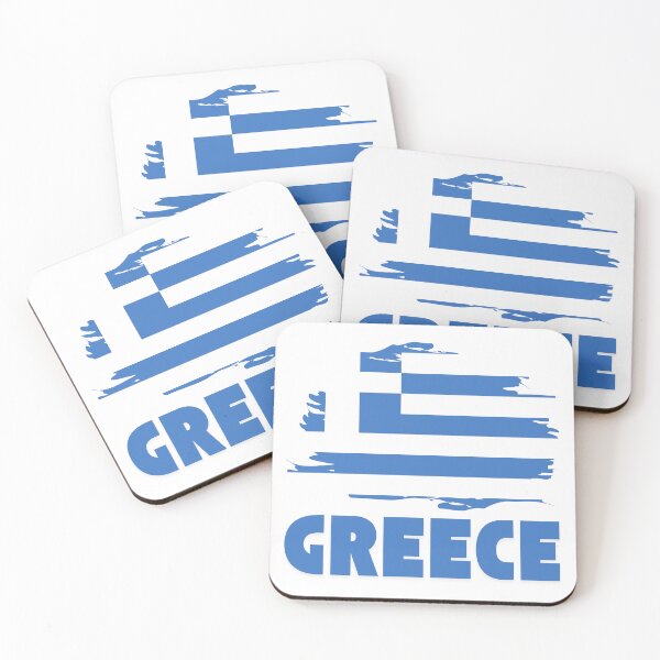Item preview, Greek flag designed and sold by Red-forever.