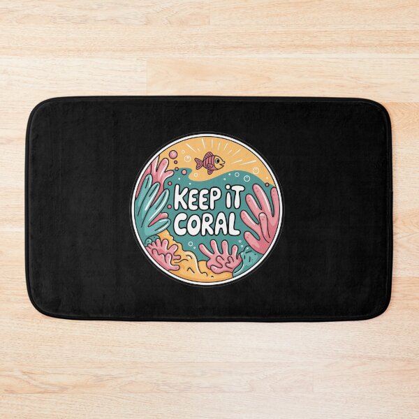 Item preview, Keep It Coral - Save Coral Reef, Sea Protection designed and sold by MrERNST.