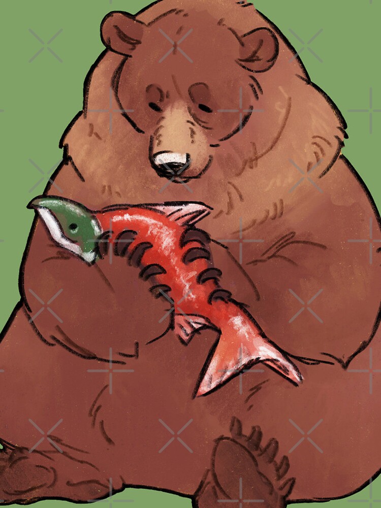 Thumbnail 4 of 4, iPhone Case, Hungry Bear designed and sold by StinaB.
