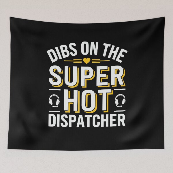 Item preview, Dibs On The Super Hot 911 Dispatcher Couples designed and sold by tmerchtrends.