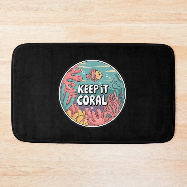 Item preview, Keep It Coral - Save Coral Reef, Sea Protection designed and sold by MrERNST.