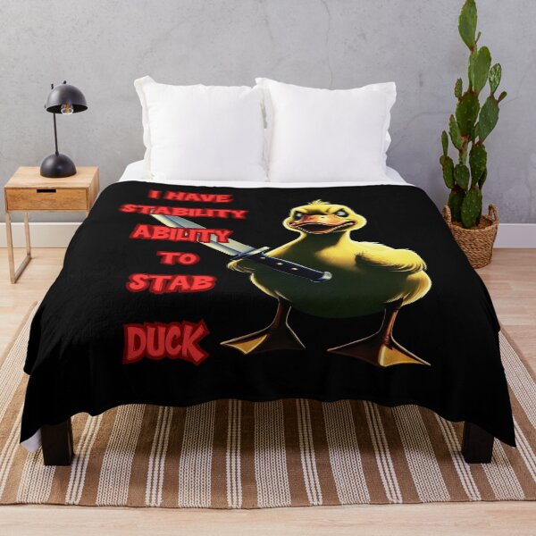 Item preview, I Have Stability Ability To Stab Duck Meme funny gifts designed and sold by crazygingercat.