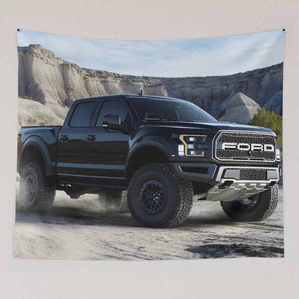 Item preview, Black Ford Raptor F-150 – Power, Performance & Prestige designed and sold by AutoPopStudio.
