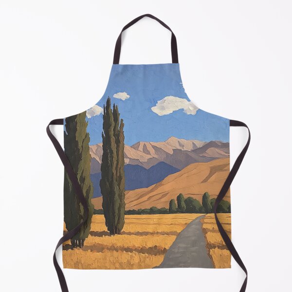 Item preview, Argentina landscape | Post-impressionist painting style designed and sold by ComicsFactory.