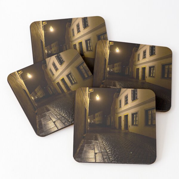 Item preview, Night street after rain designed and sold by DashaBee.