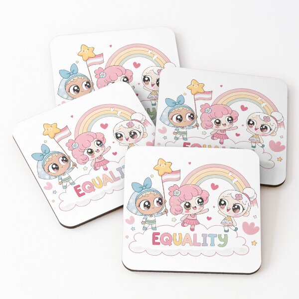 Item preview, Empowering Women's History Month 2025 - Kawaii Equality T-Shirt designed and sold by AnnDesignStudio.