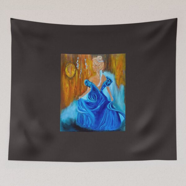 Item preview, Lady in the Blue Gown designed and sold by jennyleeandjim.