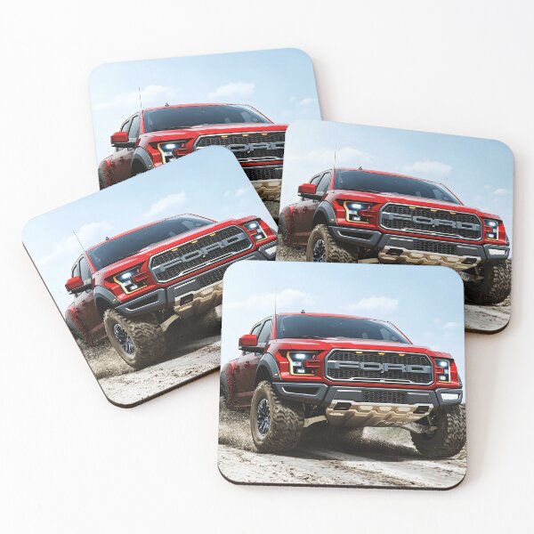 Item preview, Red Ford Raptor F-150 – Bold, Powerful, Unstoppable VI designed and sold by AutoPopStudio.