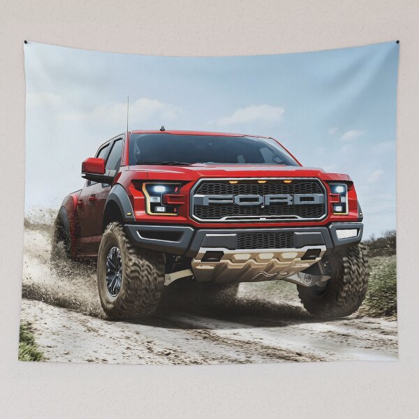 Item preview, Red Ford Raptor F-150 – Bold, Powerful, Unstoppable VI designed and sold by AutoPopStudio.