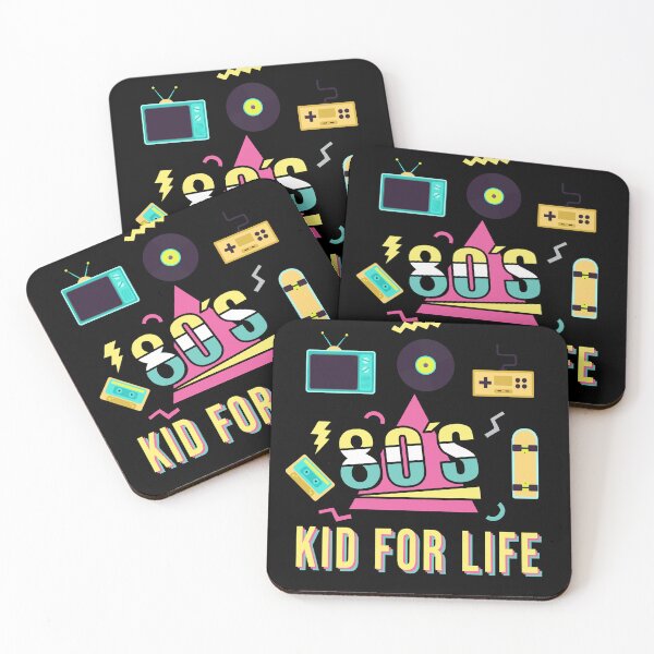 Item preview, Vintage Retro 80's Kid For Life 1980s Cool Eighties designed and sold by Blok45.
