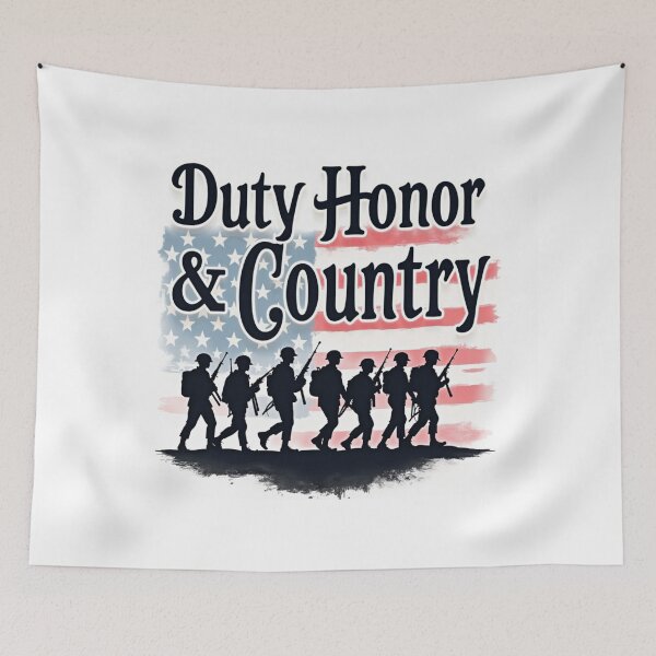 Item preview, Duty,Honor,country-values that endure designed and sold by wineesshop.