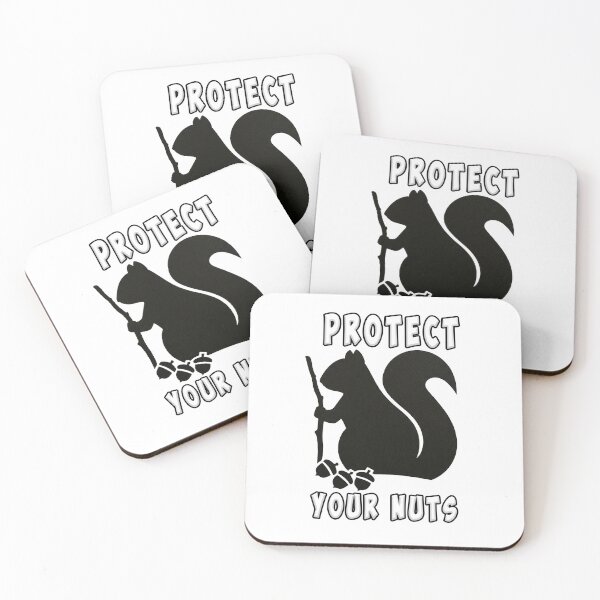 Item preview, Squirrel protect your nuts designed and sold by iamhewho.