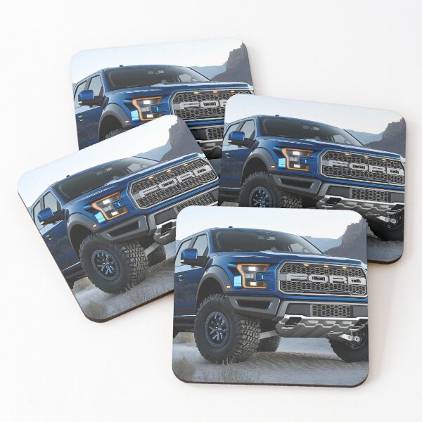 Item preview, Midnight Blue Ford Raptor F-150 – Bold Elegance Meets Off-Road Power VI designed and sold by AutoPopStudio.