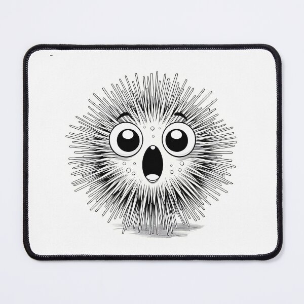 Item preview, Frightened sea urchin designed and sold by Made-by-Gus.
