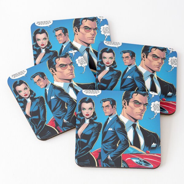 Item preview, Spy Games Comic: The Femme Fatale And The Fast Car  designed and sold by Abeshinobi.