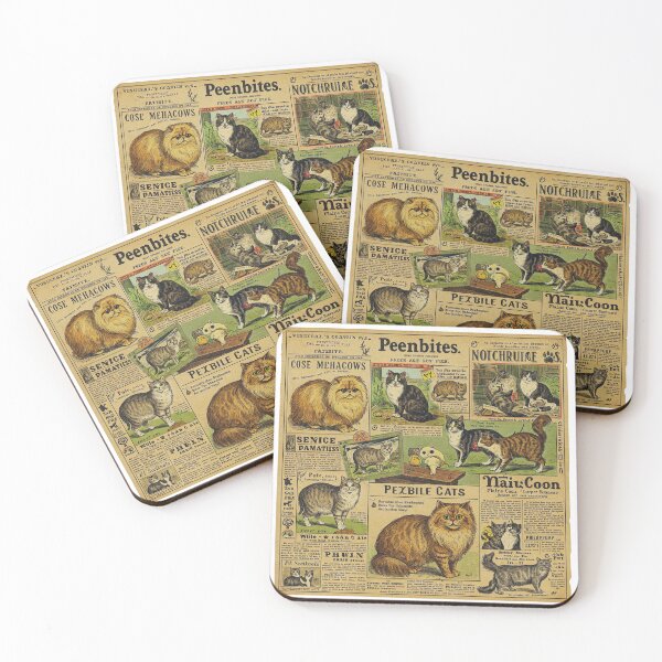 Item preview, Cat's newspaper designed and sold by prismasomos.