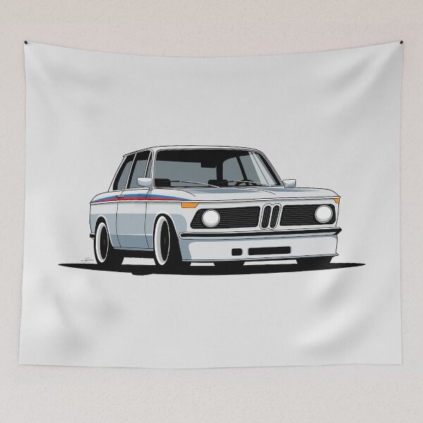 Item preview, 1968-1972 2002 classic racer designed and sold by blackdogshop.