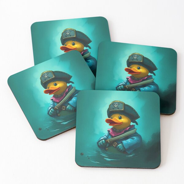 Item preview, Pirate duck - the dangerous captain of the seven seas designed and sold by KateVil.