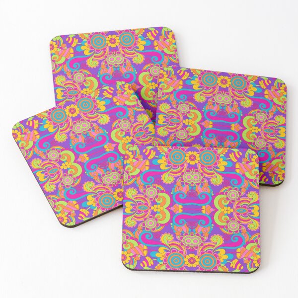 Item preview, Colorful Mushroom Psychedelic Mandala designed and sold by FestDrip.