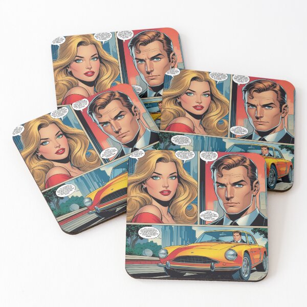 Item preview, Spy Games: The Femme Fatale And The Fast Car Comic designed and sold by Abeshinobi.