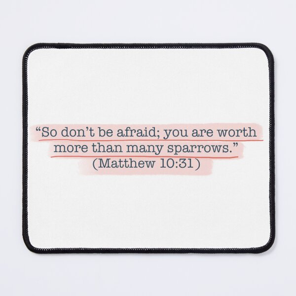Item preview, Jesus, Faith, Stickers, Christian, Bible Verses, Christianity, Words of God, Matthew 10:31 designed and sold by SHiNStudio.