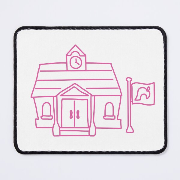 Item preview, town hall / resident service building acnh sketchy doodle!  designed and sold by monkeybananas.