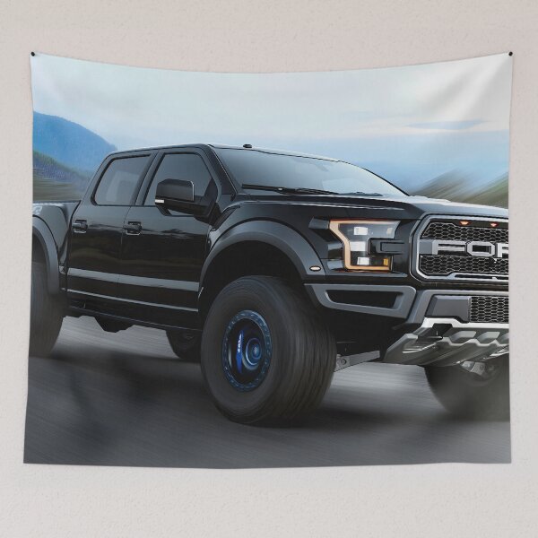 Item preview, Black Ford Raptor F-150 – Power, Performance & Prestige III designed and sold by AutoPopStudio.