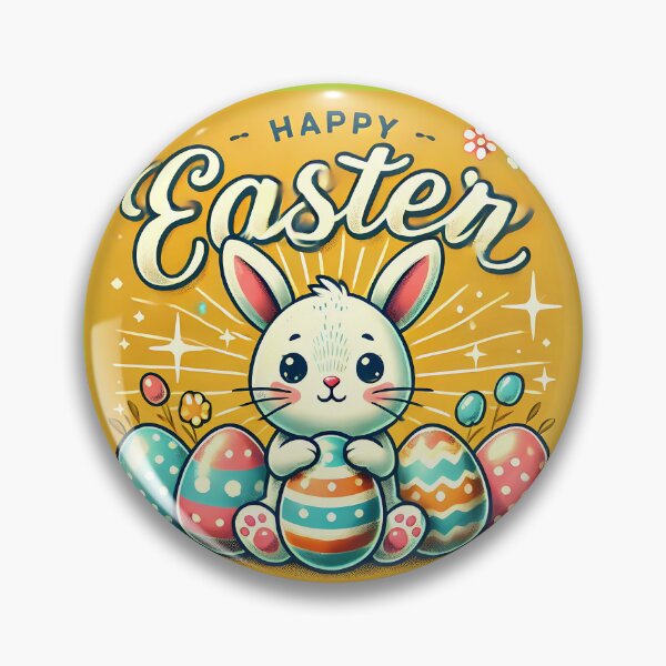 Item preview, Happy Easter Bunny Joy designed and sold by Marcinkowski-studio .