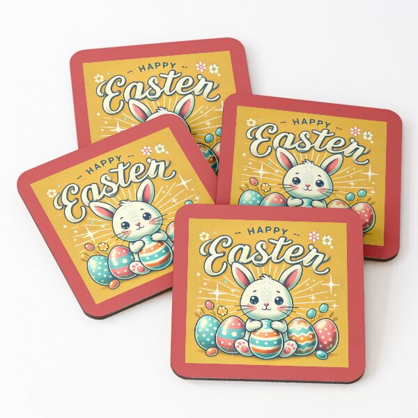 Item preview, Happy Easter Bunny Joy designed and sold by Marcinkowski-studio .