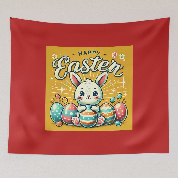 Item preview, Happy Easter Bunny Joy designed and sold by Marcinkowski-studio .