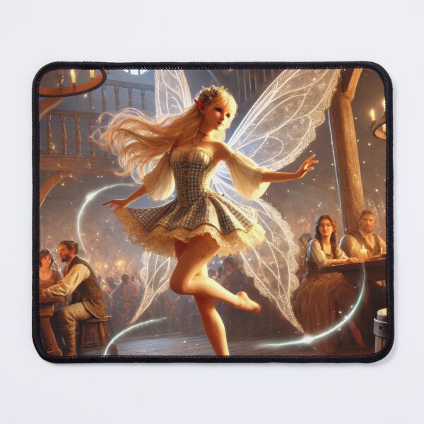 Item preview, Female Fairy Dancing Bard designed and sold by Johnny MeatShield.