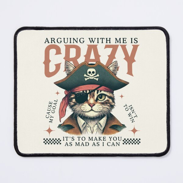 Item preview, Cat argument designed and sold by Peerless-Prime.