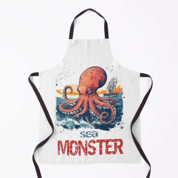 Artikelvorschau, Oktopus Seeungeheuer entworfen und verkauft von AlchemyColor.