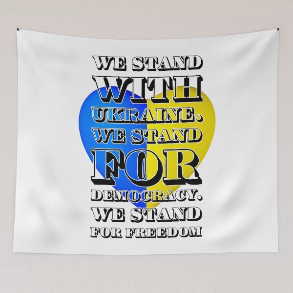 Item preview, Support and stand with Ukraine. Slava Ukraini designed and sold by Drone-tees.