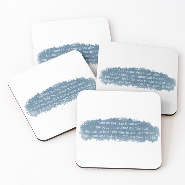Item preview, Jesus, Faith, Stickers, Christian, Bible Verses, Christianity, Words of God, Matthew 10:28, Light Blue designed and sold by SHiNStudio.