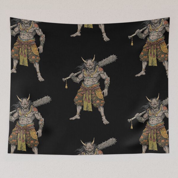 Item preview, Oni Demon Kanabo Wielder designed and sold by bapupa.