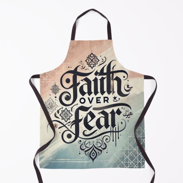 Item preview, ✨ Faith Over Fear - Inspirational Islamic Calligraphy ✨ designed and sold by AkilaCreations .
