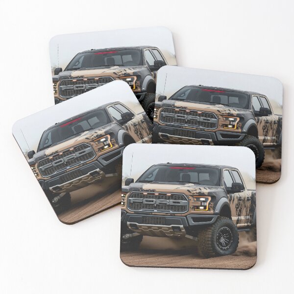 Item preview, Camo Ford Raptor F-150 – Built for Adventure, Designed to Stand Out designed and sold by AutoPopStudio.