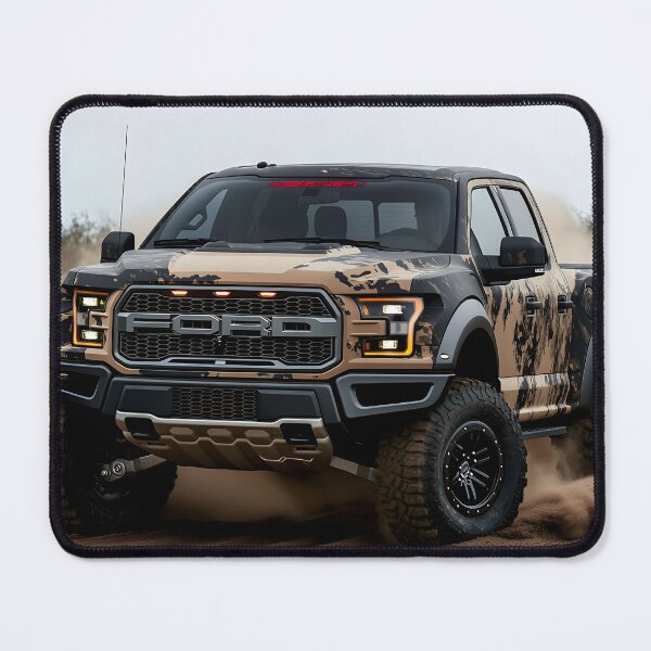 Item preview, Camo Ford Raptor F-150 – Built for Adventure, Designed to Stand Out designed and sold by AutoPopStudio.
