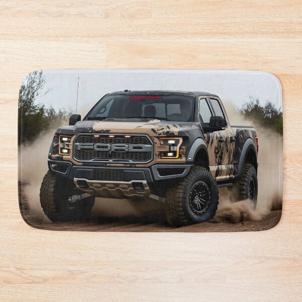 Item preview, Camo Ford Raptor F-150 – Built for Adventure, Designed to Stand Out designed and sold by AutoPopStudio.